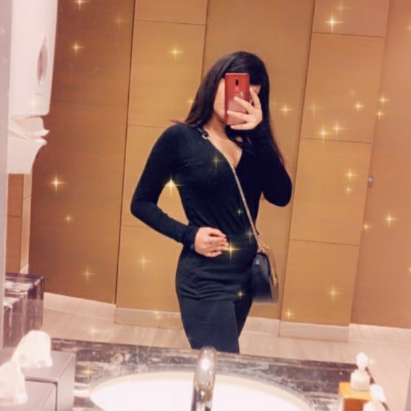 Pull&Bear Tops - Pull & bear black cardigan tee